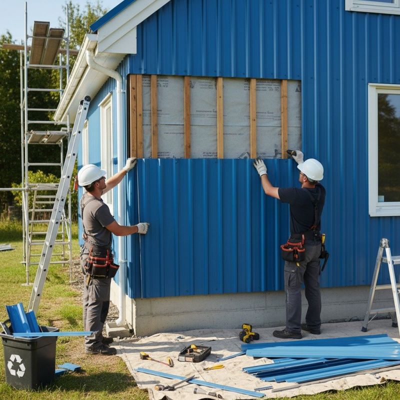 Metal Siding Installation
